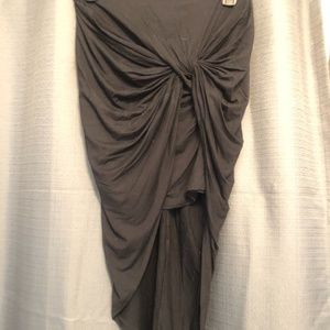 Women Bodycon High Waisted Boho High Low Pencil Summer Skirt